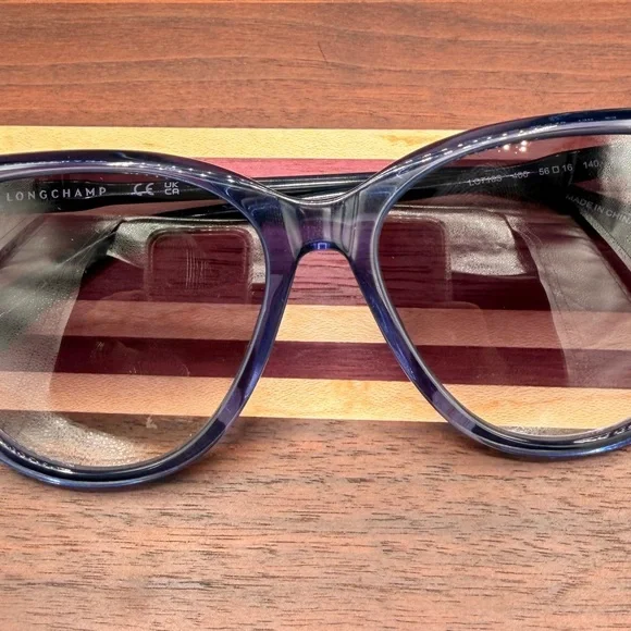 Longchamp Women's Blue Sunglasses - Picture 6 of 6